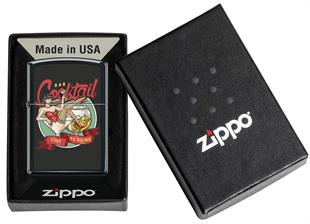 Zippo Çakmak Cocktail Girl Design 218-123675