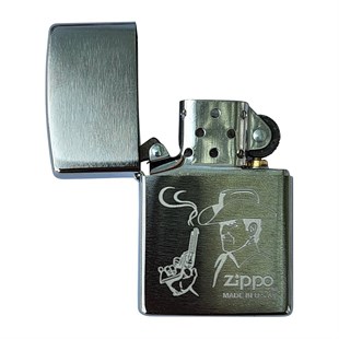 Zippo Çakmak Cowboy Design