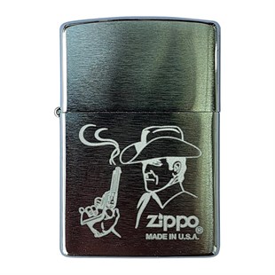 Zippo Çakmak Cowboy Design