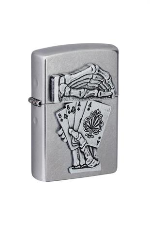 Zippo Çakmak Dead Mans Hand Emblem 49536-089074