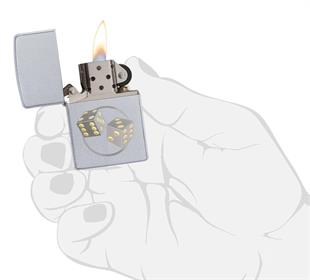 Zippo Çakmak Dice Design 29412-0000