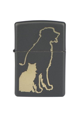 Zippo Çakmak Dog and Cat Silhouette 218-096173