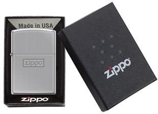 Zippo Çakmak Engine Turn With Zippo Design 250-119460