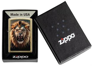 Zippo Çakmak Fierce Lion Design 48267-123504