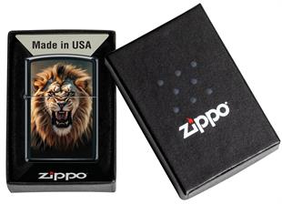 Zippo Çakmak Fierce Lion Design 218-123503