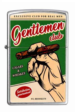Zippo Çakmak Gentlemens Club Design 207-125863