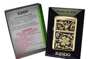 Zippo Çakmak Gold Floral Flourish 20903