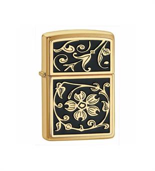 Zippo Çakmak Gold Floral Flourish 20903