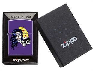 Zippo Çakmak Goth Gambling Design 237-087929