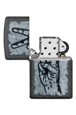 Zippo Çakmak Graffiti Peace Design