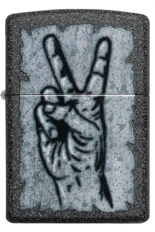 Zippo Çakmak Graffiti Peace Design