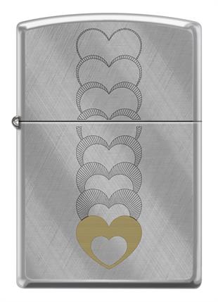 Zippo Çakmak Heart Pattern Design 28182-115817