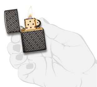 Zippo Çakmak Hexagon Design Çakmak 49021-073186