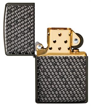 Zippo Çakmak Hexagon Design Çakmak 49021-073186