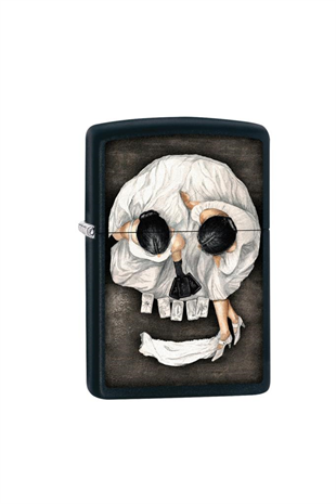 Zippo Çakmak Illuison Skull Design 218-080486