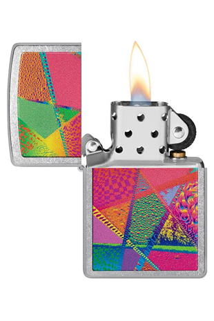 Zippo Çakmak Retro Pattern Design 48488-100053