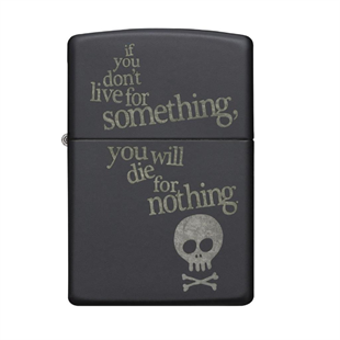 Zippo Çakmak Live For Something Design 218 29091-000004