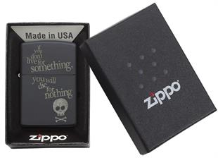 Zippo Çakmak Live For Something Design 218 29091-000004
