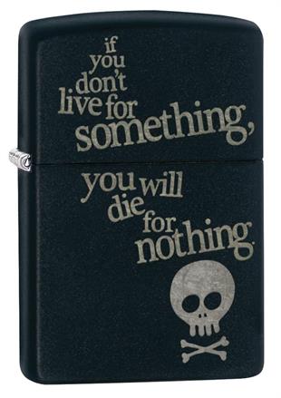 Zippo Çakmak Live For Something Design 218 29091-000004