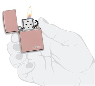 Zippo Çakmak Logo Klasik Lasered 49190Zl-078542