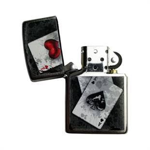 Zippo Çakmak Maça Kupa As 49007-00012