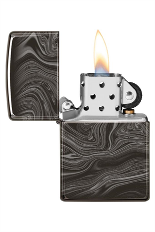 Zippo Çakmak Marble Pattern Design 49812-094739