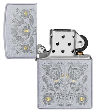 Zippo Çakmak Painted Floral 205 205-087693