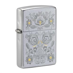 Zippo Çakmak Painted Floral 205 205-087693