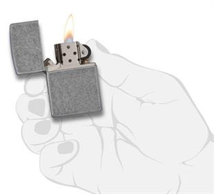 Zippo Çakmak Reg Antg Sp Fl Btm 121FB-001074