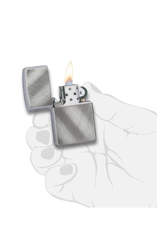 Zippo Çakmak Reg Diagonal Weave 28182-000004