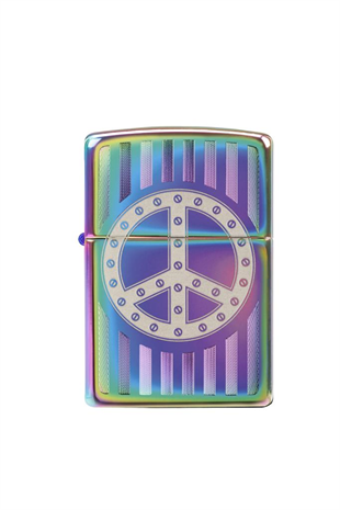 Zippo Çakmak Rivet Peace Sign 29435-000004