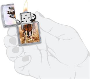 Zippo Çakmak Running Stallions