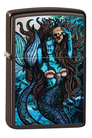 Zippo Çakmak Siren Design Brown Pocket Lighter