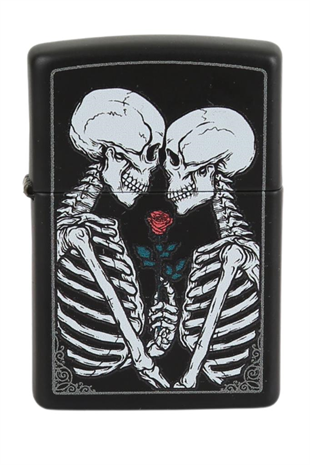 Zippo Çakmak Skeleton Love