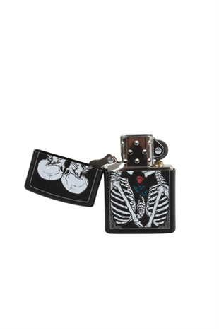 Zippo Çakmak Skeleton Love