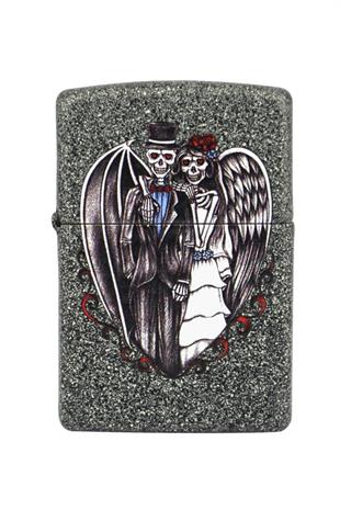 Zippo Çakmak Skeleton Wedding 211-096163