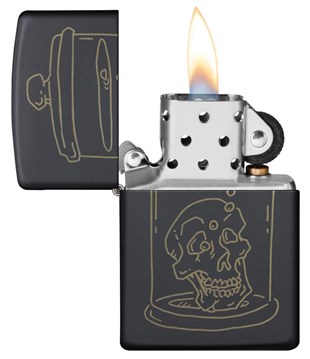 Zippo Çakmak Skull Design 49575-088033