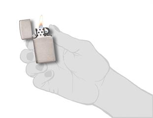Zippo Çakmak Slim Chrome 1600-000405