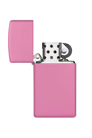 Zippo Çakmak Slim Pink Matte 1638