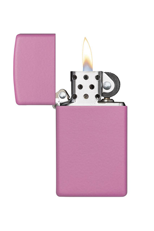 Zippo Çakmak Slim Pink Matte 1638