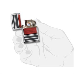 Zippo Çakmak Steel And Wood Pipo Çakmağı 28676