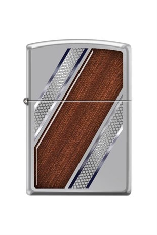 Zippo Çakmak Steel and Wood Diagonal 250-096153