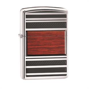 Zippo Çakmak Steel And Wood Pipo Çakmağı 28676