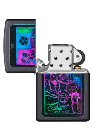 Zippo Çakmak Tarot Card Design 49698-090622
