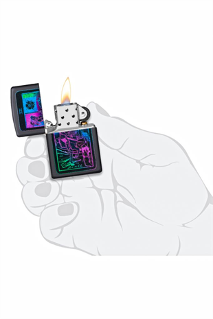 Zippo Çakmak Tarot Card Design 49698-090622