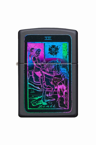 Zippo Çakmak Tarot Card Design 49698-090622