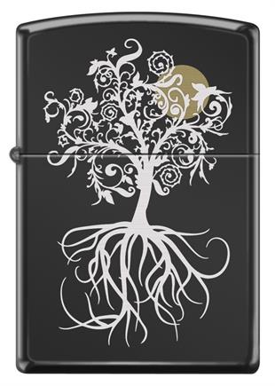Zippo Çakmak Tree And Moon Design 24756-115820