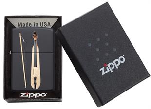 Zippo Çakmak Turkish Fiddle Design 218-119506