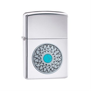Zippo Çakmak Turquoise Shield 250-057702