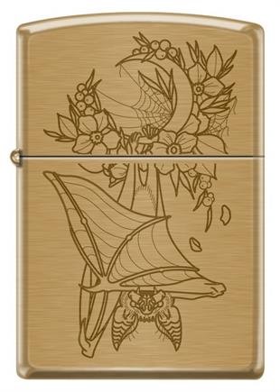 Zippo Çakmak Vampire Bat Design 204B-115806